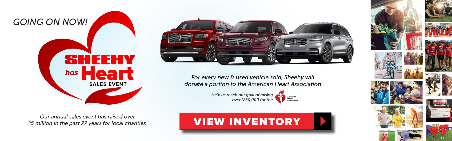 Sheehy Has Heart Sales Event